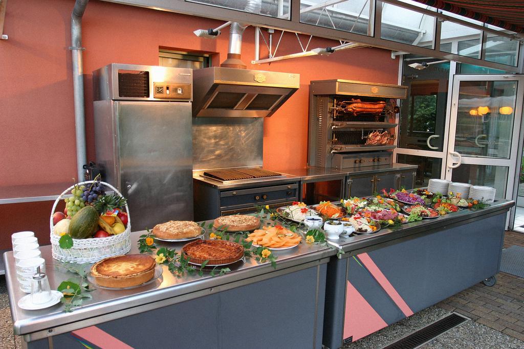 Hotel Restaurant La Tour Romaine - Haguenau - Strasbourg Nord Schweighouse-sur-Moder Eksteriør billede